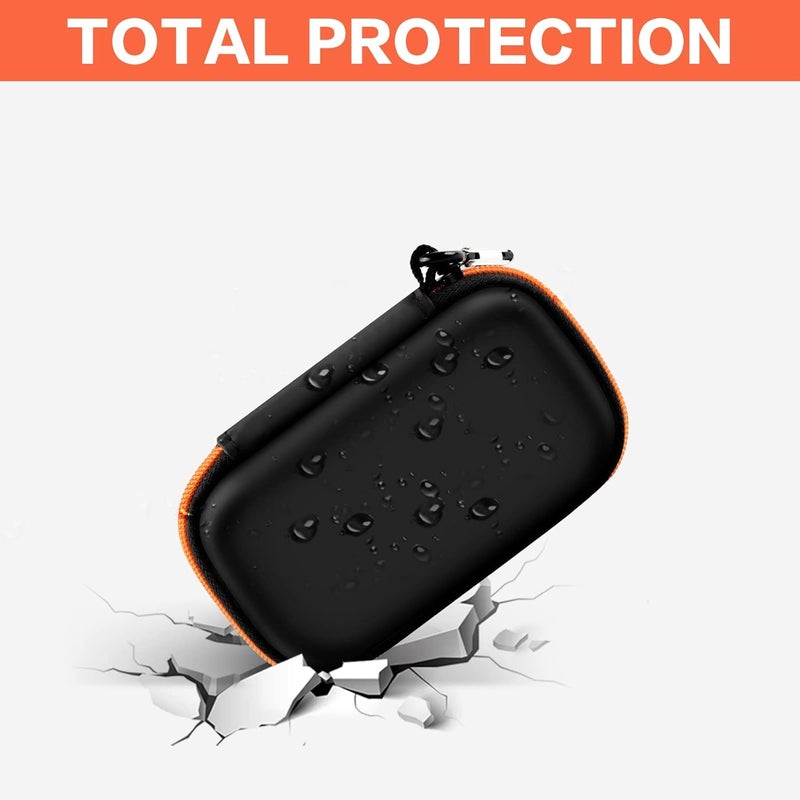 PAIYULE Case Compatible with SanDisk 1TB 2TB 500GB 4TB/for PRO Extreme Portable SSD, External Solid State Hard Drive Storage Holder for SDSSDE61/ SDSSDE60/ SDSSDE81/SDSSDE30/SDSSDE60 (Box Only)(Orange) - Image 4